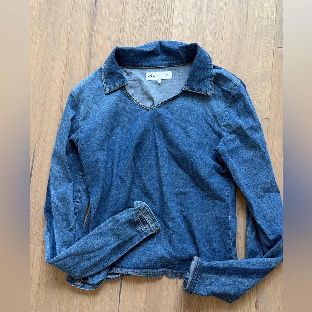 Zara Denim long sleeve